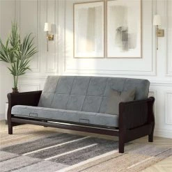 Flash Sale π Pemberly Row 6 Inch Square Quilted Futon Mattress Full Size In Gray π 13 Flash Sale π Pemberly Row 6 Inch Square Quilted Futon Mattress Full Size In Gray π -Living Room Sales Shop 2314570 1 L