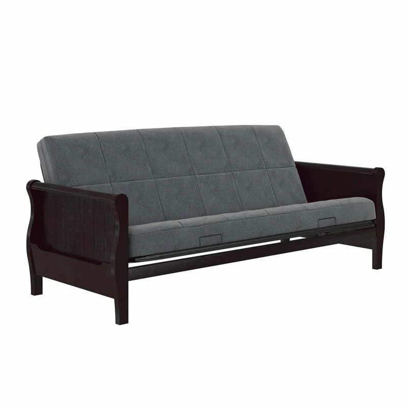 Flash Sale π Pemberly Row 6 Inch Square Quilted Futon Mattress Full Size In Gray π 9 Flash Sale π Pemberly Row 6 Inch Square Quilted Futon Mattress Full Size In Gray π - Image 7