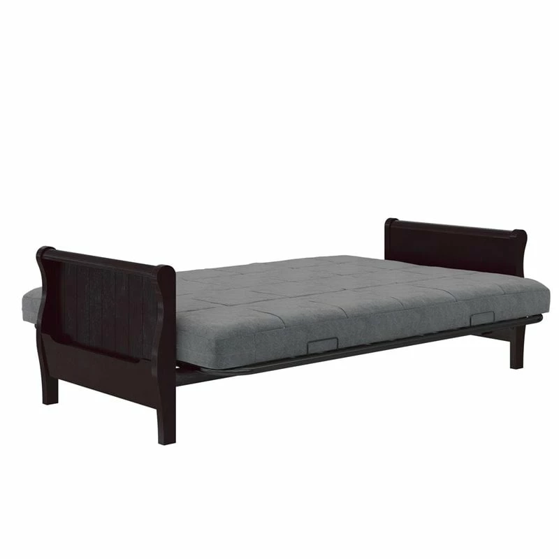 Flash Sale π Pemberly Row 6 Inch Square Quilted Futon Mattress Full Size In Gray π 10 Flash Sale π Pemberly Row 6 Inch Square Quilted Futon Mattress Full Size In Gray π - Image 8