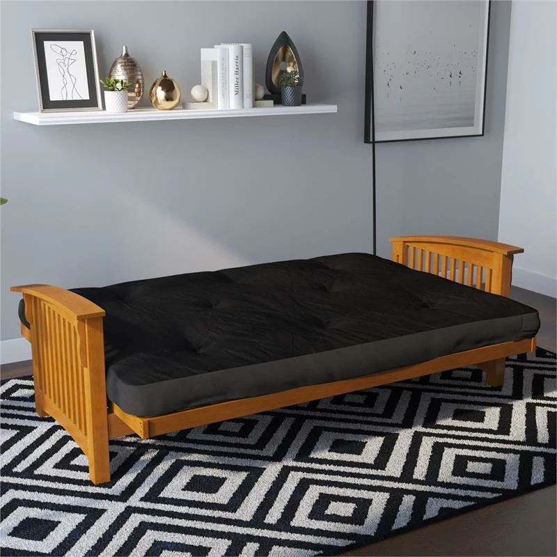 Best Pirce ๐ฅ Pemberly Row 6 Inch Futon Mattress Full In Black Microfiber ๐ 6 Best Pirce ๐ฅ Pemberly Row 6 Inch Futon Mattress Full In Black Microfiber ๐ - Image 4
