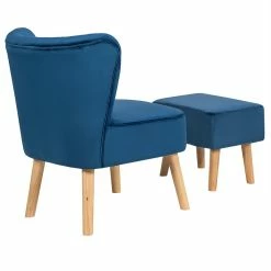 Cheap ๐ Costway Thick Padded Button Tufted Leisure Chair And Ottoman Set In Blue ๐ 14 Cheap ๐ Costway Thick Padded Button Tufted Leisure Chair And Ottoman Set In Blue ๐ -Living Room Sales Shop 2326472 3 L