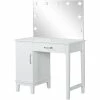 Cheapest 🤩 Coaster Vanity Set With Led Lights In White And Dark Grey 🧨 2 Cheapest 🤩 Coaster Vanity Set With Led Lights In White And Dark Grey 🧨 -Living Room Sales Shop 2350636 L