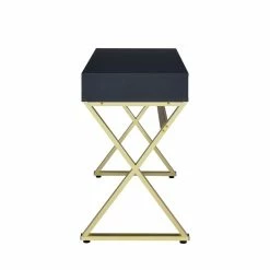 Wholesale โ๏ธ ACME Furniture ACME Coleen Vanity Desk In Black & Brass Finish ๐งจ 21 Wholesale โ๏ธ ACME Furniture ACME Coleen Vanity Desk In Black & Brass Finish ๐งจ -Living Room Sales Shop 2383043 3 L