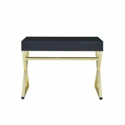 Wholesale โ๏ธ ACME Furniture ACME Coleen Vanity Desk In Black & Brass Finish ๐งจ 22 Wholesale โ๏ธ ACME Furniture ACME Coleen Vanity Desk In Black & Brass Finish ๐งจ -Living Room Sales Shop 2383043 4 L