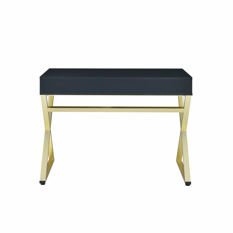 Wholesale โ๏ธ ACME Furniture ACME Coleen Vanity Desk In Black & Brass Finish ๐งจ 10 Wholesale โ๏ธ ACME Furniture ACME Coleen Vanity Desk In Black & Brass Finish ๐งจ - Image 8