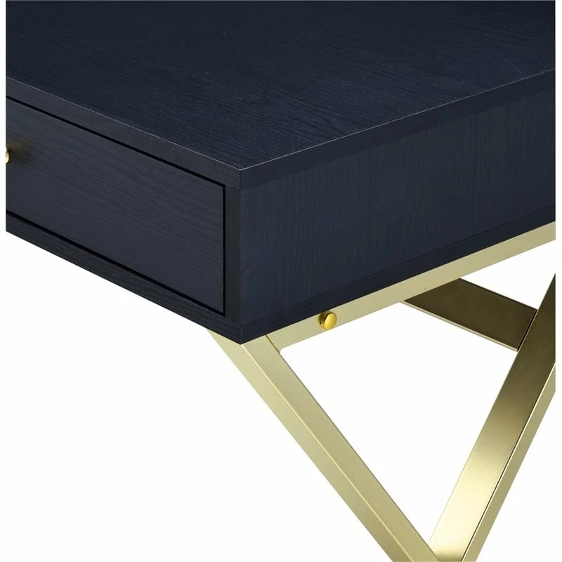 Wholesale โ๏ธ ACME Furniture ACME Coleen Vanity Desk In Black & Brass Finish ๐งจ 13 Wholesale โ๏ธ ACME Furniture ACME Coleen Vanity Desk In Black & Brass Finish ๐งจ - Image 11