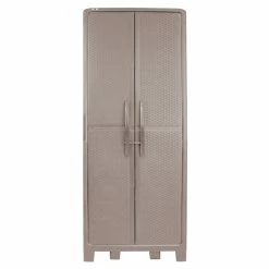 Best reviews of ⌛ MQ Eclypse 3-Shelf Plastic Armoire Cabinet In Taupe 🔔