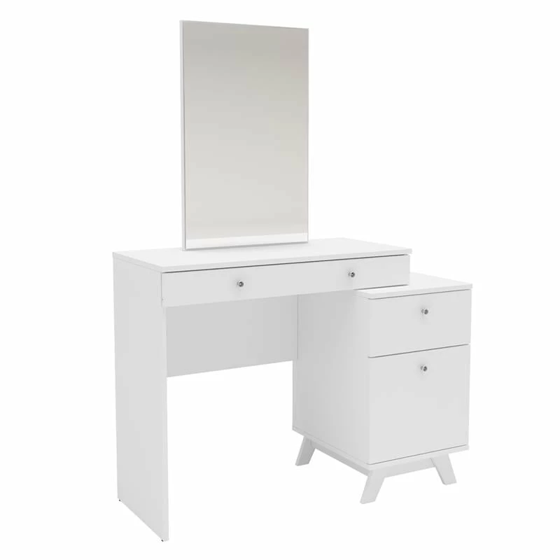 Deals π BS Canada Import Decor Santa Monica White 2-Drawer π Dressing Table With Mirror π₯° 3 Deals π BS Canada Import Decor Santa Monica White 2-Drawer π Dressing Table With Mirror π₯°