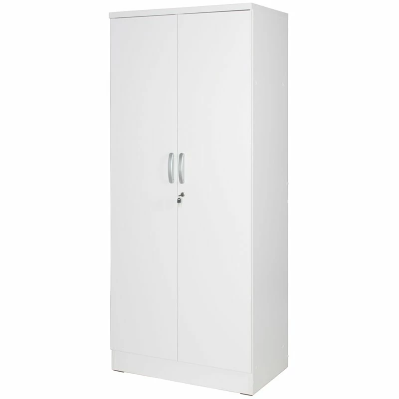 Budget ⭐ Better Home Products Harmony Wood Two Door Armoire Wardrobe Cabinet In White 💯 5 Budget ⭐ Better Home Products Harmony Wood Two Door Armoire Wardrobe Cabinet In White 💯 - Image 3