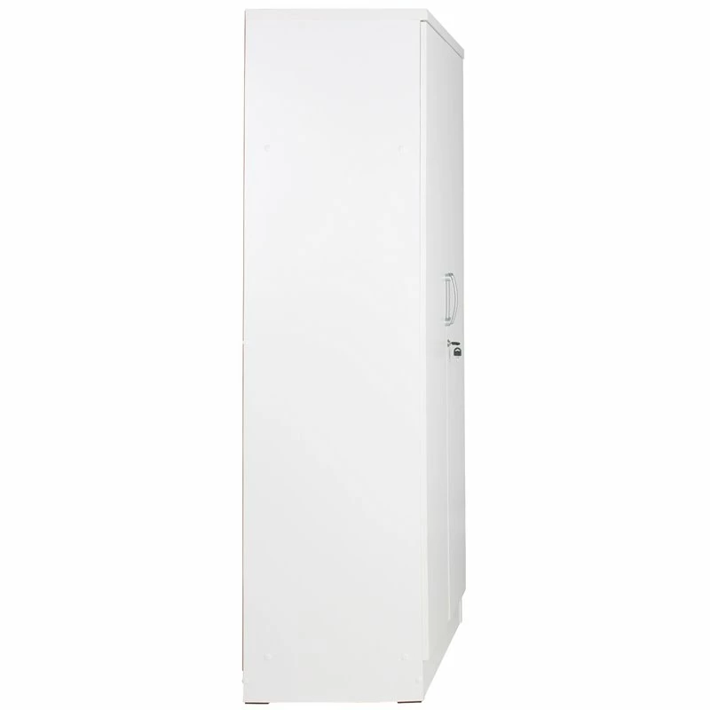 Budget ⭐ Better Home Products Harmony Wood Two Door Armoire Wardrobe Cabinet In White 💯 8 Budget ⭐ Better Home Products Harmony Wood Two Door Armoire Wardrobe Cabinet In White 💯 - Image 6
