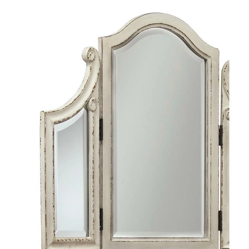 Best deal ๐ Bowery Hill 59.38" Contemporary Wood Stool Set With Tapered Legs In White/Brown ๐งจ 4 Best deal ๐ Bowery Hill 59.38" Contemporary Wood Stool Set With Tapered Legs In White/Brown ๐งจ - Image 2