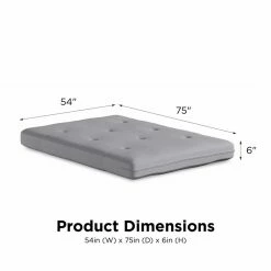 Coupon โค๏ธ DHP Carson 6 Inch Thermobonded Futon Mattress Full Size In Herringbone Print ๐ 23 Coupon โค๏ธ DHP Carson 6 Inch Thermobonded Futon Mattress Full Size In Herringbone Print ๐ -Living Room Sales Shop 2436916 11 L