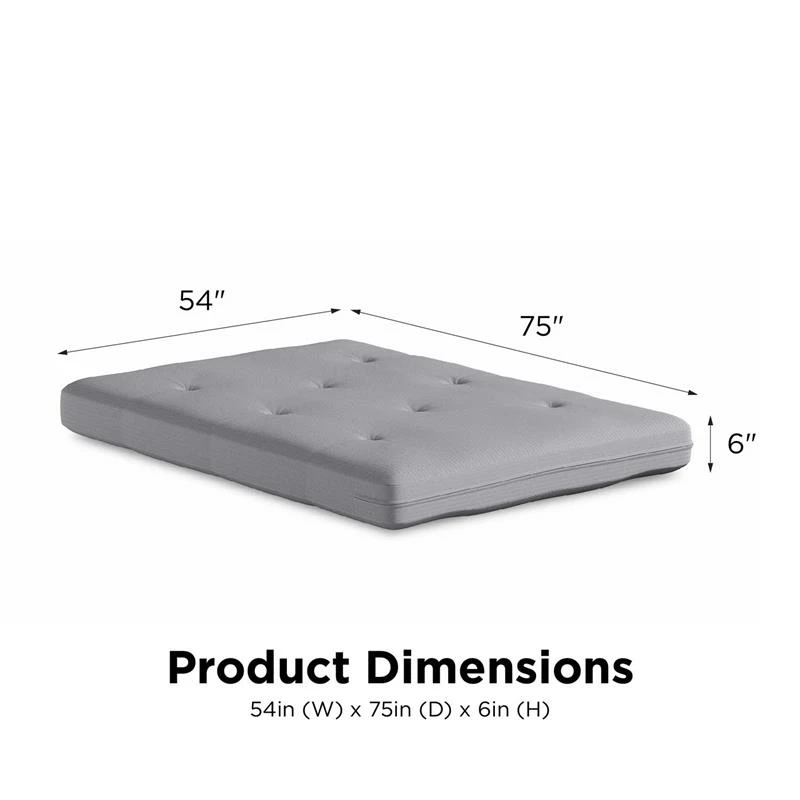 Coupon โค๏ธ DHP Carson 6 Inch Thermobonded Futon Mattress Full Size In Herringbone Print ๐ 13 Coupon โค๏ธ DHP Carson 6 Inch Thermobonded Futon Mattress Full Size In Herringbone Print ๐ - Image 11