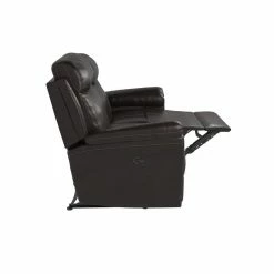 Brand new ✨ LifeStyle Solutions Relax A Lounger Parson Recliner Set In Brown Faux Leather Upholstery 😉 -Living Room Sales Shop 2444932 8 L