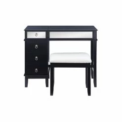 Cheap π Riverbay Furniture Modern Wood And Mirrored Vanity Set In Black β¨ 36 Cheap π Riverbay Furniture Modern Wood And Mirrored Vanity Set In Black β¨ -Living Room Sales Shop 2450544 19 L