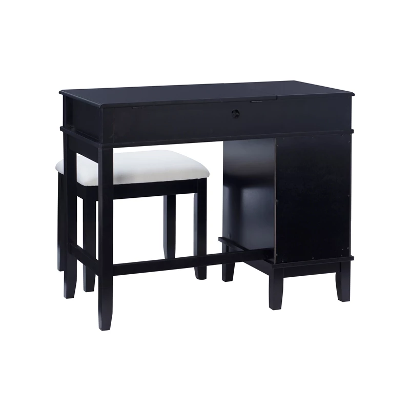 Cheap π Riverbay Furniture Modern Wood And Mirrored Vanity Set In Black β¨ 16 Cheap π Riverbay Furniture Modern Wood And Mirrored Vanity Set In Black β¨ - Image 14