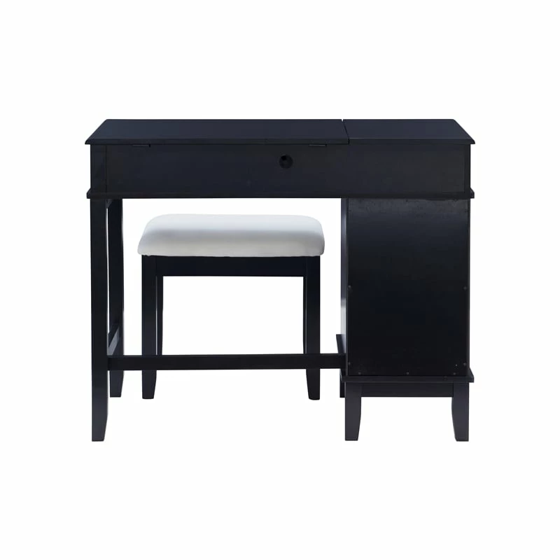 Cheap π Riverbay Furniture Modern Wood And Mirrored Vanity Set In Black β¨ 17 Cheap π Riverbay Furniture Modern Wood And Mirrored Vanity Set In Black β¨ - Image 15
