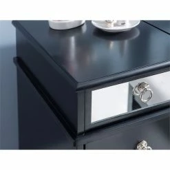 Cheap π Riverbay Furniture Modern Wood And Mirrored Vanity Set In Black β¨ 49 Cheap π Riverbay Furniture Modern Wood And Mirrored Vanity Set In Black β¨ -Living Room Sales Shop 2450544 32 L