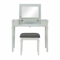 Cheap โ๏ธ Riverbay Furniture Transitional Wood Vanity In Gray ๐ 28 Cheap โ๏ธ Riverbay Furniture Transitional Wood Vanity In Gray ๐ -Living Room Sales Shop 2450571 13 L