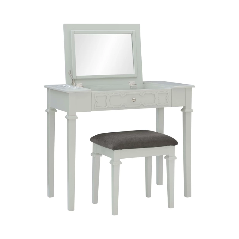 Cheap โ๏ธ Riverbay Furniture Transitional Wood Vanity In Gray ๐ 25 Cheap โ๏ธ Riverbay Furniture Transitional Wood Vanity In Gray ๐ - Image 23