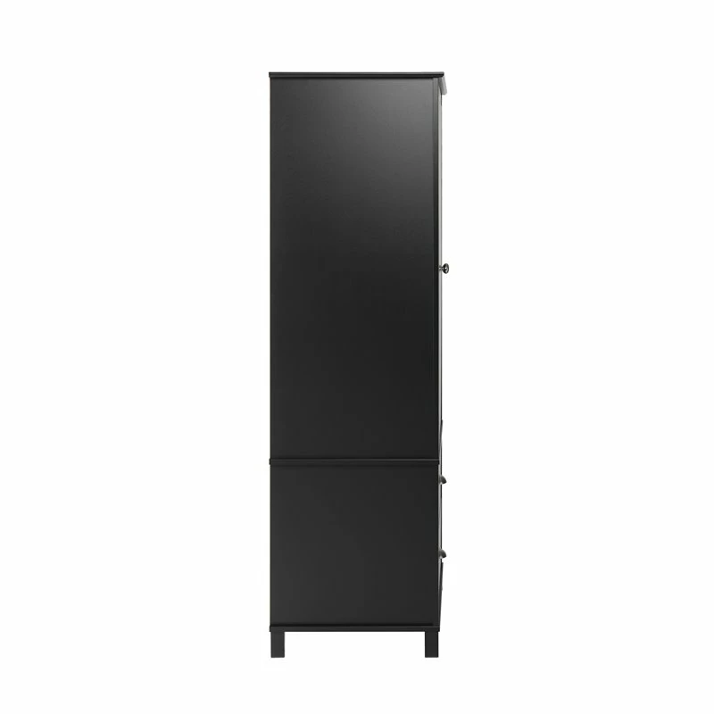 Flash Sale 👍 Pemberly Row Contemporary Wardrobe Armoire In Black 👏 10 Flash Sale 👍 Pemberly Row Contemporary Wardrobe Armoire In Black 👏 - Image 8