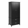 Flash Sale 👍 Pemberly Row Contemporary Wardrobe Armoire In Black 👏 2 Flash Sale 👍 Pemberly Row Contemporary Wardrobe Armoire In Black 👏 -Living Room Sales Shop 2452069 L
