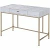 New ๐ ACME Furniture ACME Piety Vanity Desk In Silver PU & Champagne Finish โค๏ธ 2 New ๐ ACME Furniture ACME Piety Vanity Desk In Silver PU & Champagne Finish โค๏ธ -Living Room Sales Shop 2452498 L
