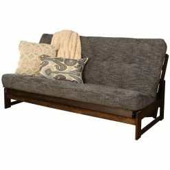 Cheap โค๏ธ Kodiak Furniture Foam Full-size Futon Mattress W/ Handwoven Smoke Fabric Cover โค๏ธ