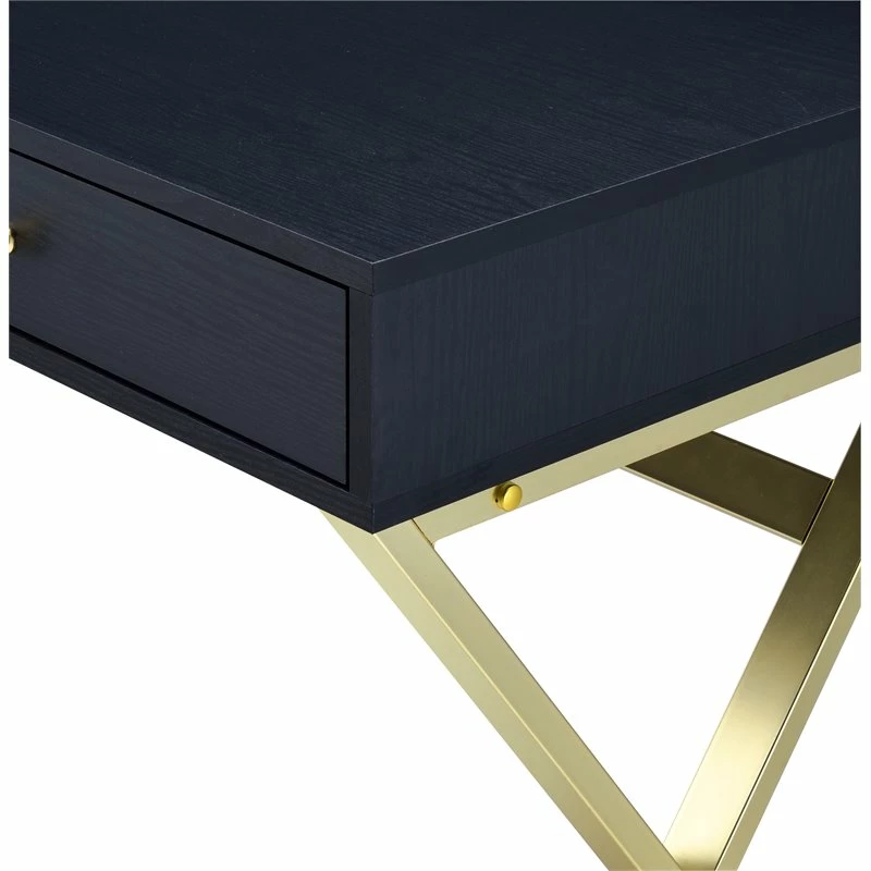Best Pirce โ๏ธ Bowery Hill Contemporary Vanity Desk In Black & Brass Finish ๐ 13 Best Pirce โ๏ธ Bowery Hill Contemporary Vanity Desk In Black & Brass Finish ๐ - Image 11