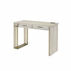 Hot Sale ๐ฏ Bowery Hill Contemporary Vanity Desk In Antique White & Gold Finish ๐ 11 Hot Sale ๐ฏ Bowery Hill Contemporary Vanity Desk In Antique White & Gold Finish ๐ -Living Room Sales Shop 2469752 1 L