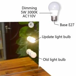 Outlet π CRO Decor Ciccarelli Solid Wood Vanity With Mirror White Vanity Table With Light π 25 Outlet π CRO Decor Ciccarelli Solid Wood Vanity With Mirror White Vanity Table With Light π -Living Room Sales Shop 2470770 9 L