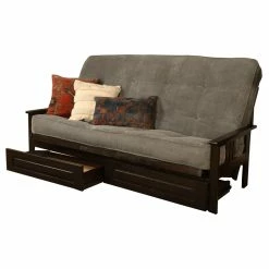 Hot Sale ๐คฉ Kodiak Furniture Foam Queen-size Futon Mattress W/Thunder Gray Fabric Cover ๐งจ