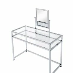 Outlet ๐งจ ACME Furniture ACME Coleen 3 Pc Pack Vanity Set In Chrome Finish ๐ 9 Outlet ๐งจ ACME Furniture ACME Coleen 3 Pc Pack Vanity Set In Chrome Finish ๐ -Living Room Sales Shop 2475574 2 L