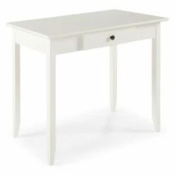 Cheap 👏 Camaflexi Shaker Vanity Table With One Drawer - White Finish 🧨