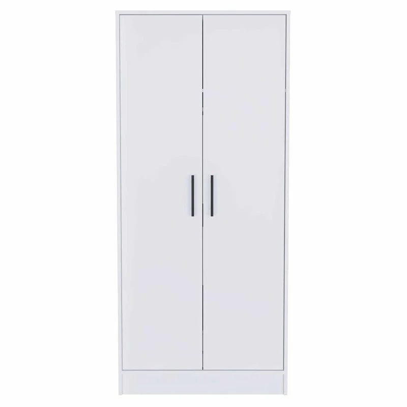 Brand new π FM Furniture Rio 2-Door Wood Armoire With 1-Cabinet & One Hidden Drawer In White β 3 Brand new π FM Furniture Rio 2-Door Wood Armoire With 1-Cabinet & One Hidden Drawer In White β