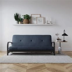 Coupon π DHP Zadie 6" Thermobonded High Density Futon Mattress Full Size In Navy Linen β 18 Coupon π DHP Zadie 6" Thermobonded High Density Futon Mattress Full Size In Navy Linen β -Living Room Sales Shop 2490924 5 L