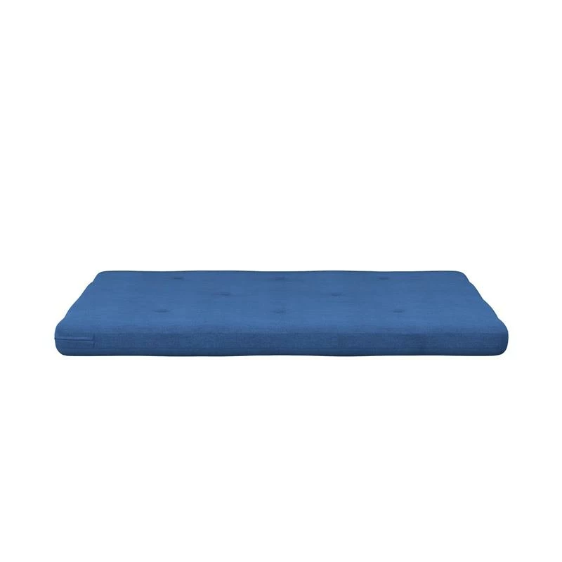Discount ❤️ DHP Zadie 6" Thermobonded High Density Futon Mattress Full Size In Blue Linen ✨ 7 Discount ❤️ DHP Zadie 6" Thermobonded High Density Futon Mattress Full Size In Blue Linen ✨ - Image 5