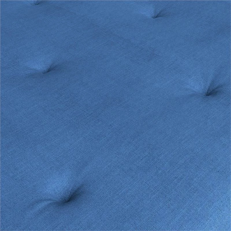 Discount ❤️ DHP Zadie 6" Thermobonded High Density Futon Mattress Full Size In Blue Linen ✨ 9 Discount ❤️ DHP Zadie 6" Thermobonded High Density Futon Mattress Full Size In Blue Linen ✨ - Image 7