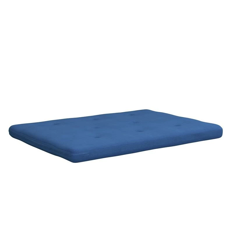 Discount ❤️ DHP Zadie 6" Thermobonded High Density Futon Mattress Full Size In Blue Linen ✨ 3 Discount ❤️ DHP Zadie 6" Thermobonded High Density Futon Mattress Full Size In Blue Linen ✨