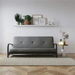 Flash Sale βοΈ DHP Zadie 6" Thermobonded High Density Futon Mattress Full Size In Gray Linen π 18 Flash Sale βοΈ DHP Zadie 6" Thermobonded High Density Futon Mattress Full Size In Gray Linen π -Living Room Sales Shop 2490927 5 L