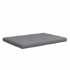 Flash Sale ✔️ DHP Zadie 6" Thermobonded High Density Futon Mattress Full Size In Gray Linen 🛒