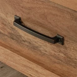 Cheap 🛒 Sauder Cannery Bridge Engineered Wood Bedroom Armoire In Sindoori Mango 👏 -Living Room Sales Shop 2491078 9 L