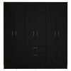 Budget โค๏ธ FM Furniture Guajira Modern 6-Door Wood Bedroom Armoire In Black Wenge ๐ 2 Budget โค๏ธ FM Furniture Guajira Modern 6-Door Wood Bedroom Armoire In Black Wenge ๐ -Living Room Sales Shop 2499047 L