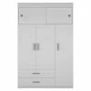 Deals ๐ FM Furniture Jakarta Spacious Modern Wood Bedroom Armoire In White ๐ 1 Deals ๐ FM Furniture Jakarta Spacious Modern Wood Bedroom Armoire In White ๐ -Living Room Sales Shop 2499049 L