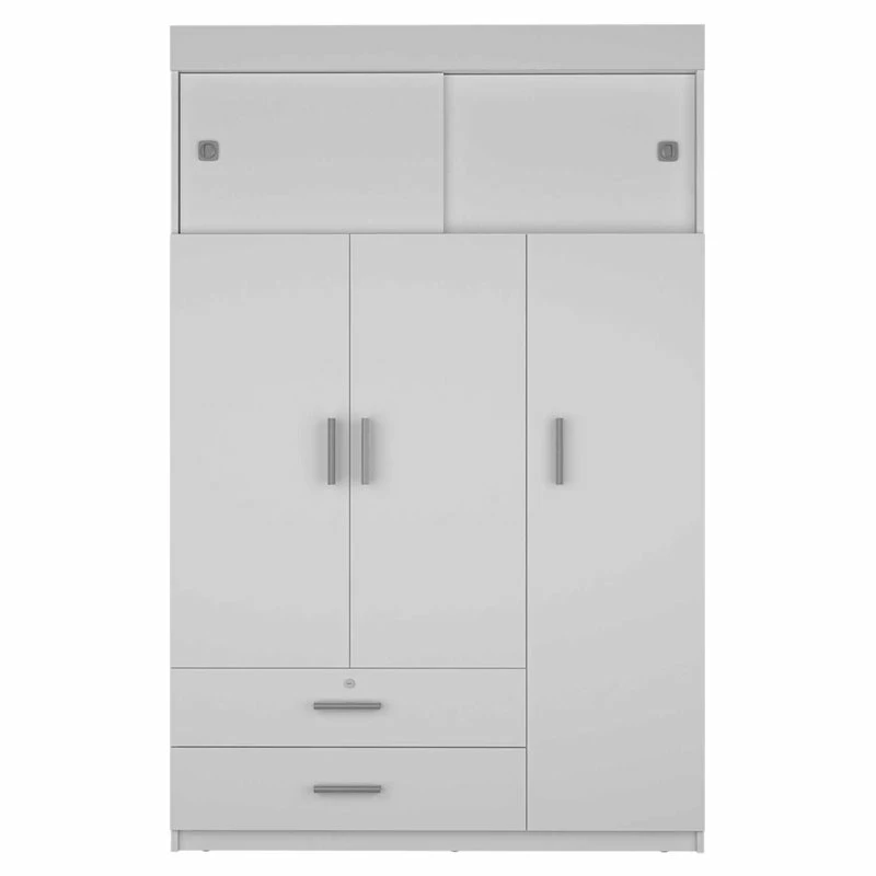 Deals ๐ FM Furniture Jakarta Spacious Modern Wood Bedroom Armoire In White ๐ 3 Deals ๐ FM Furniture Jakarta Spacious Modern Wood Bedroom Armoire In White ๐