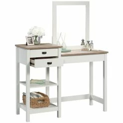Buy π Pemberly Row Wooden Bedroom Vanity In Soft White And Lintel Oak π 20 Buy π Pemberly Row Wooden Bedroom Vanity In Soft White And Lintel Oak π -Living Room Sales Shop 2499383 12 L