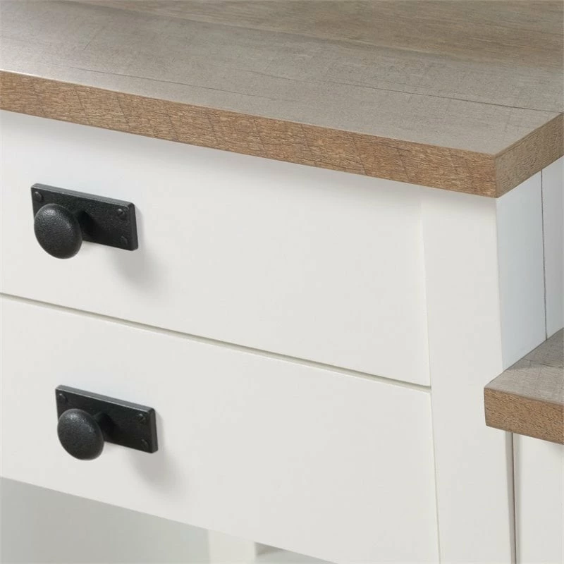 Buy π Pemberly Row Wooden Bedroom Vanity In Soft White And Lintel Oak π 11 Buy π Pemberly Row Wooden Bedroom Vanity In Soft White And Lintel Oak π - Image 9