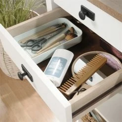 Buy π Pemberly Row Wooden Bedroom Vanity In Soft White And Lintel Oak π 27 Buy π Pemberly Row Wooden Bedroom Vanity In Soft White And Lintel Oak π -Living Room Sales Shop 2499383 19 L