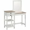 Buy π Pemberly Row Wooden Bedroom Vanity In Soft White And Lintel Oak π 2 Buy π Pemberly Row Wooden Bedroom Vanity In Soft White And Lintel Oak π -Living Room Sales Shop 2499383 L