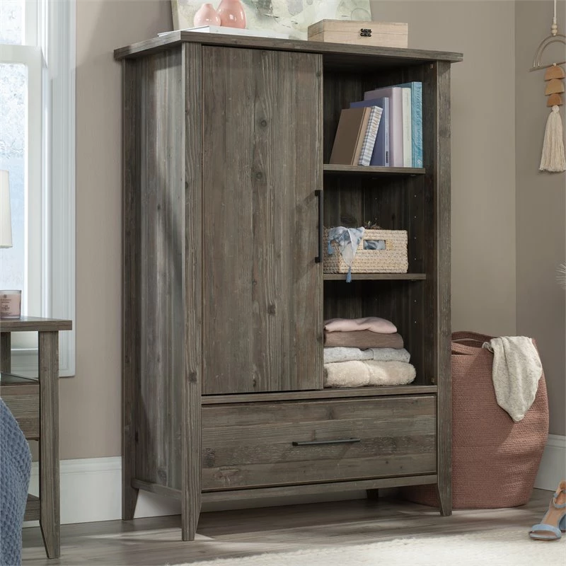 Best Pirce โญ Pemberly Row Engineered Wood Armoire With Sliding Door In Pebble Pine ๐ 20 Best Pirce โญ Pemberly Row Engineered Wood Armoire With Sliding Door In Pebble Pine ๐ - Image 18